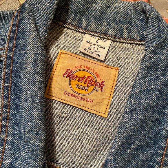 Hard Rock Cafe Paris Jean Jacket (1991) - Picture 4 of 8